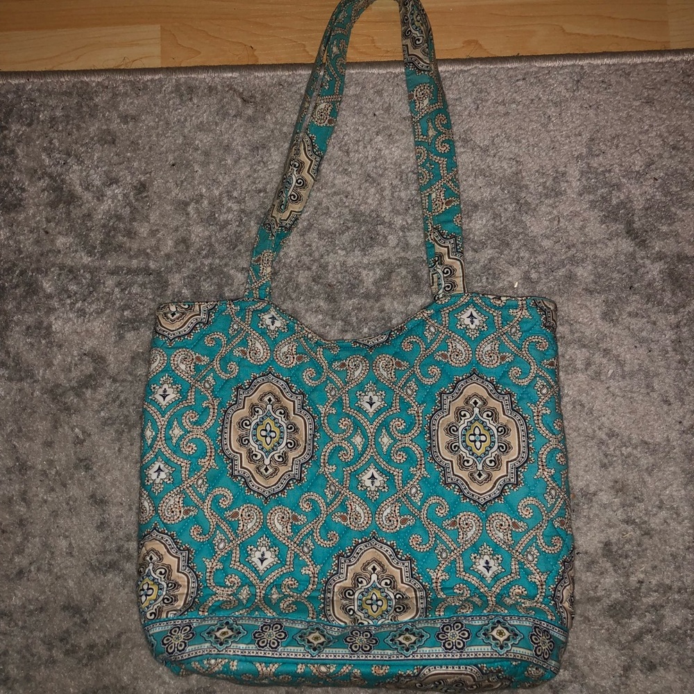 Vera Bradley Totally Turquoise shoulder bag